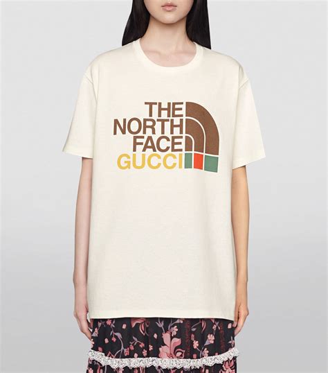 Gucci north face t shirts